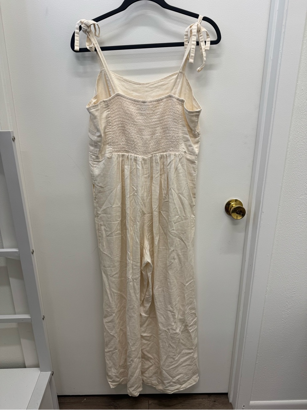 Old Navy Cream Jumpsuit - Picture 3 of 5